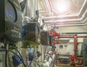 Integration of heating and cooling systems in production halls Flídr, s.r.o.