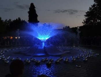 Singing Fountain of Marianske Lazne