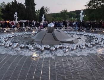 Singing Fountain of Marianske Lazne