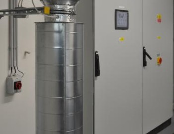 Control system of combustion power plant steam boiler - Kolin, Czech Republic