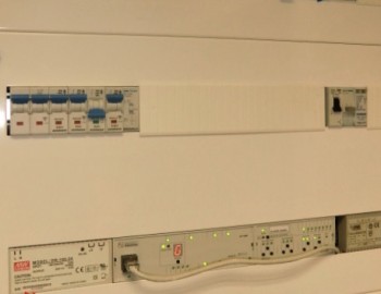 Control and visualization system for family house in Hvozdna