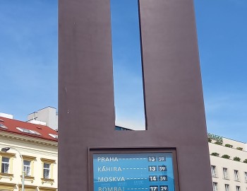 Systém světových hodin Praha Florenc