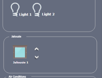 Control of technologies in a new apartment