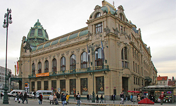 Systém řízení osvětlení Francouzské restaurace v Obecním domě v Praze